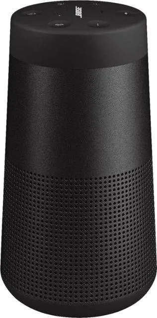 Bose - SoundLink Revolve II Portable Bluetooth Speaker - Triple Black