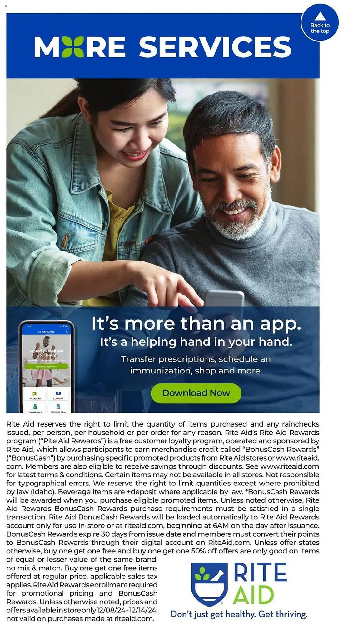 Catálogo de Rite Aid Weekly Ad 8 de diciembre al 14 de diciembre 2024 - Página 20