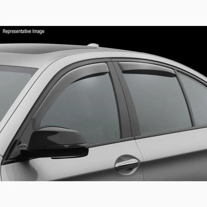 WeatherTech Dark Smoke Side Window Deflector 82192