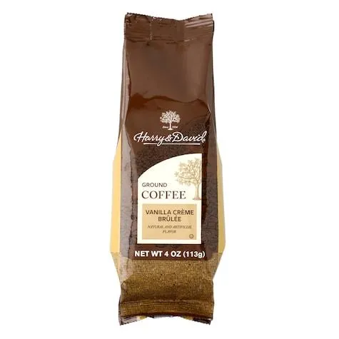 Harry and David Vanilla Crème Brulee Ground Coffee, 4 oz.