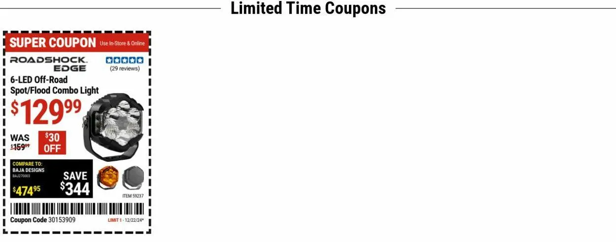 Catálogo de Harbor Freight Current weekly ad 16 de diciembre al 25 de diciembre 2024 - Página 2