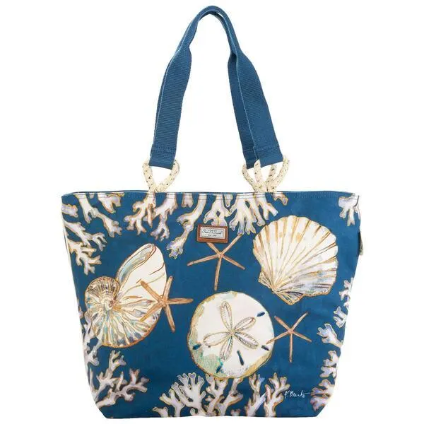 Sun ’N’ Sand Shells Playa Shoulder Tote