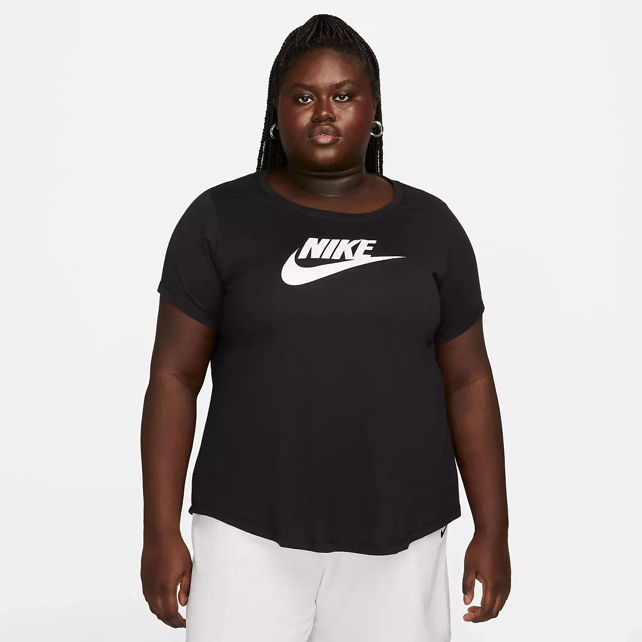 Nike Women's Sportswear Essentials Logo Plus Size T-Shirt
