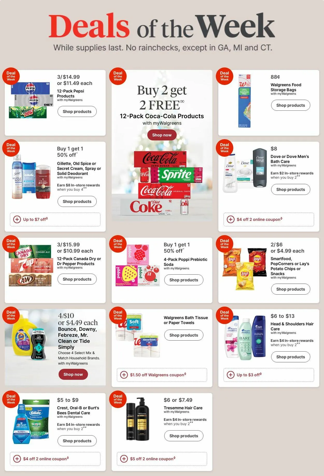 Catálogo de Walgreens Current weekly ad 8 de diciembre al 17 de diciembre 2025 - Página 1