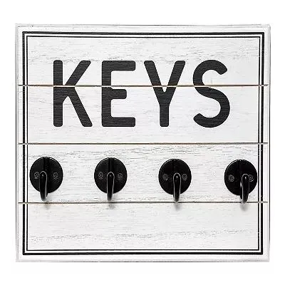 Sonoma Goods For Life® Keys 4-Hook Wall Decor