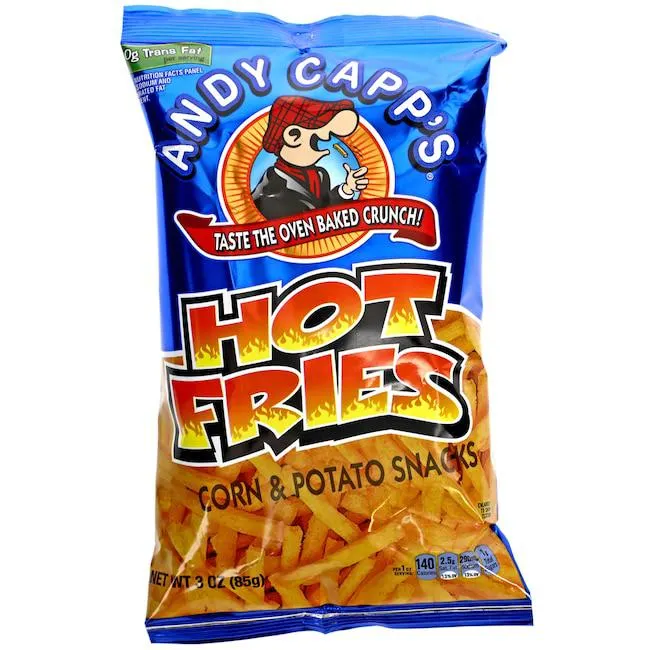 Andy Capp's Hot Fries, 3 oz.
