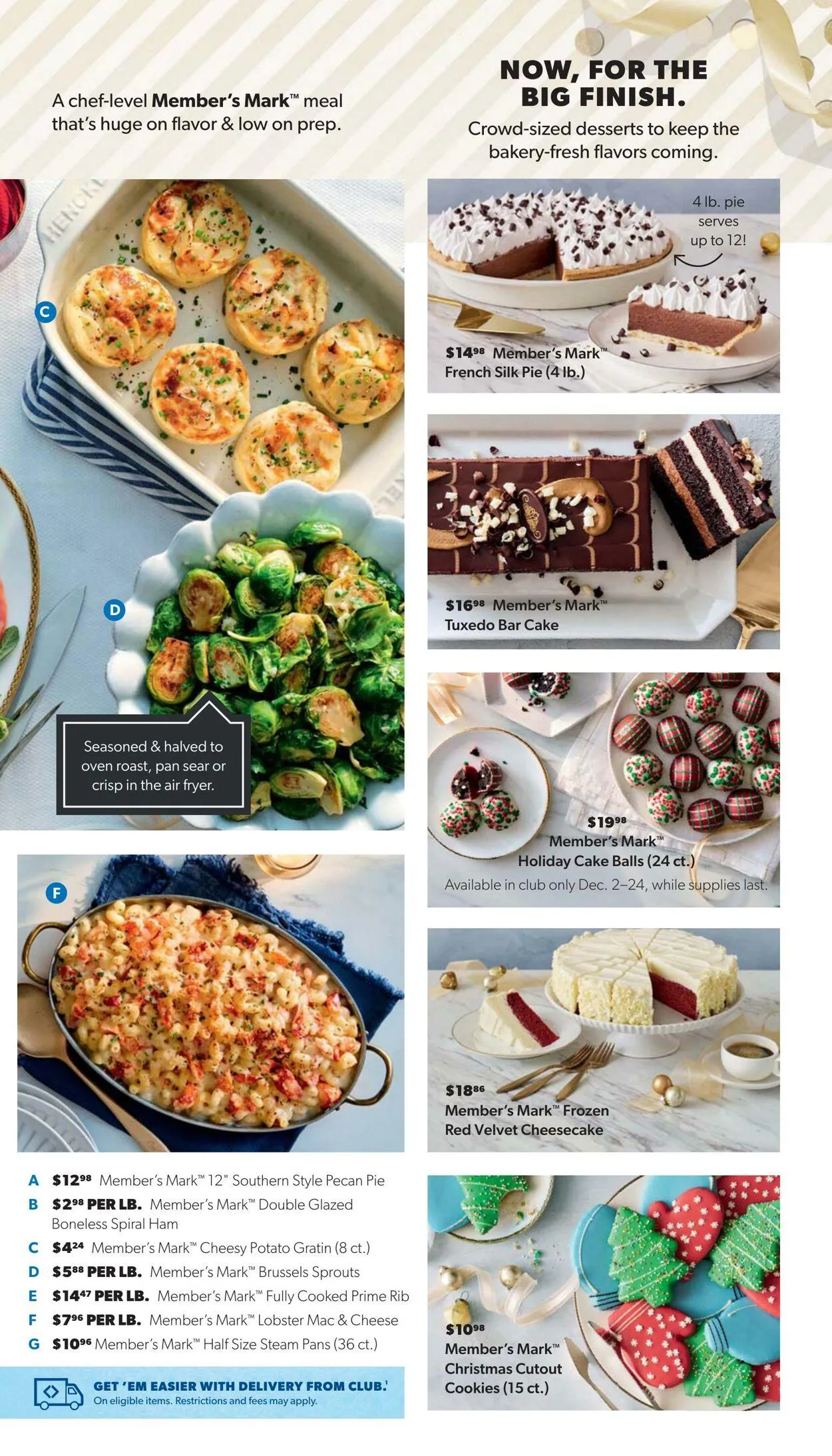 Weekly ad Sam's Club - Christmas 2024 from December 4 to December 26 2024 - Page 29