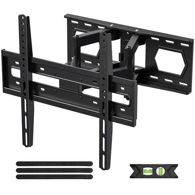 USX MOUNT Full Motion TV Wall Mount for 26-65" TVs, Hold up to 110lbs with Max VESA 400x400mm & 16" Wood Stud
