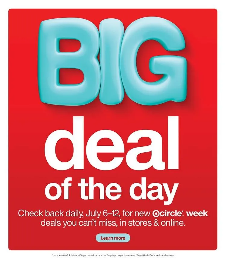 Catálogo de Target Current weekly ad 6 de julio al 12 de julio 2025 - Página 47