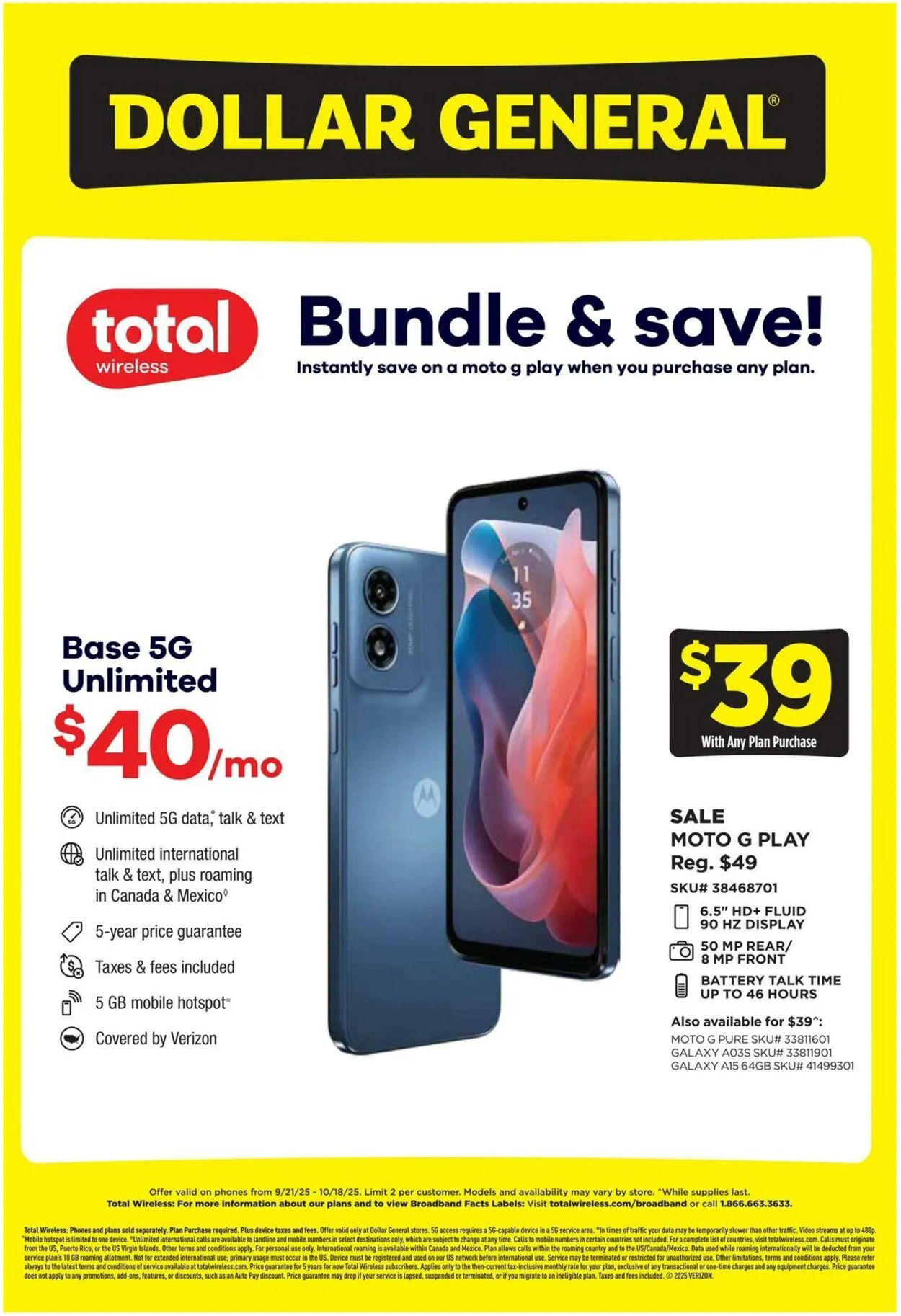 Dollar General Current weekly ad - 1