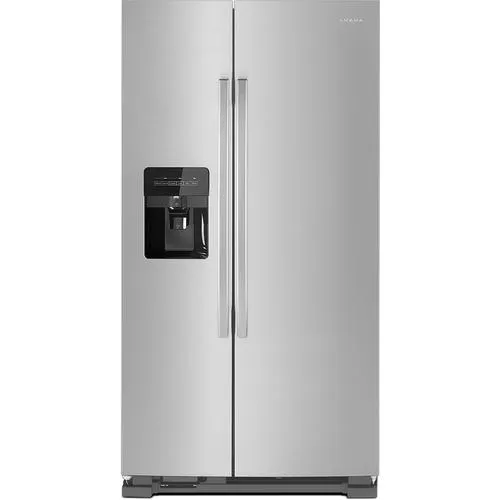 - 25.0 CuFt Side-By-Side Refrigerator in Stainless Steel