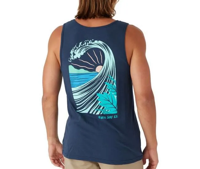Mens Blue Room Tank Top