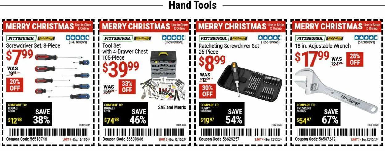 Catálogo de Harbor Freight Current weekly ad 9 de diciembre al 18 de diciembre 2024 - Página 5