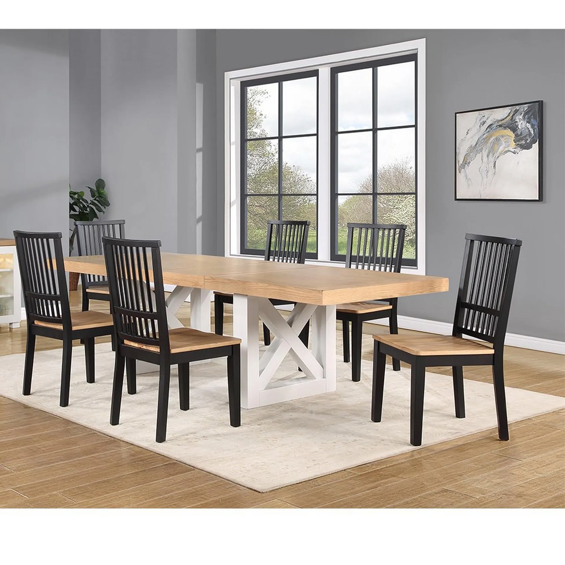 Magnolia 7 - Juego de comedor de piezas