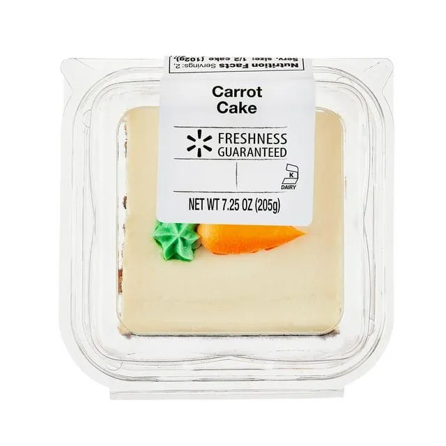 Freshness Guaranteed Carrot Cake Square, Cream Cheese Frosting, 7.25oz