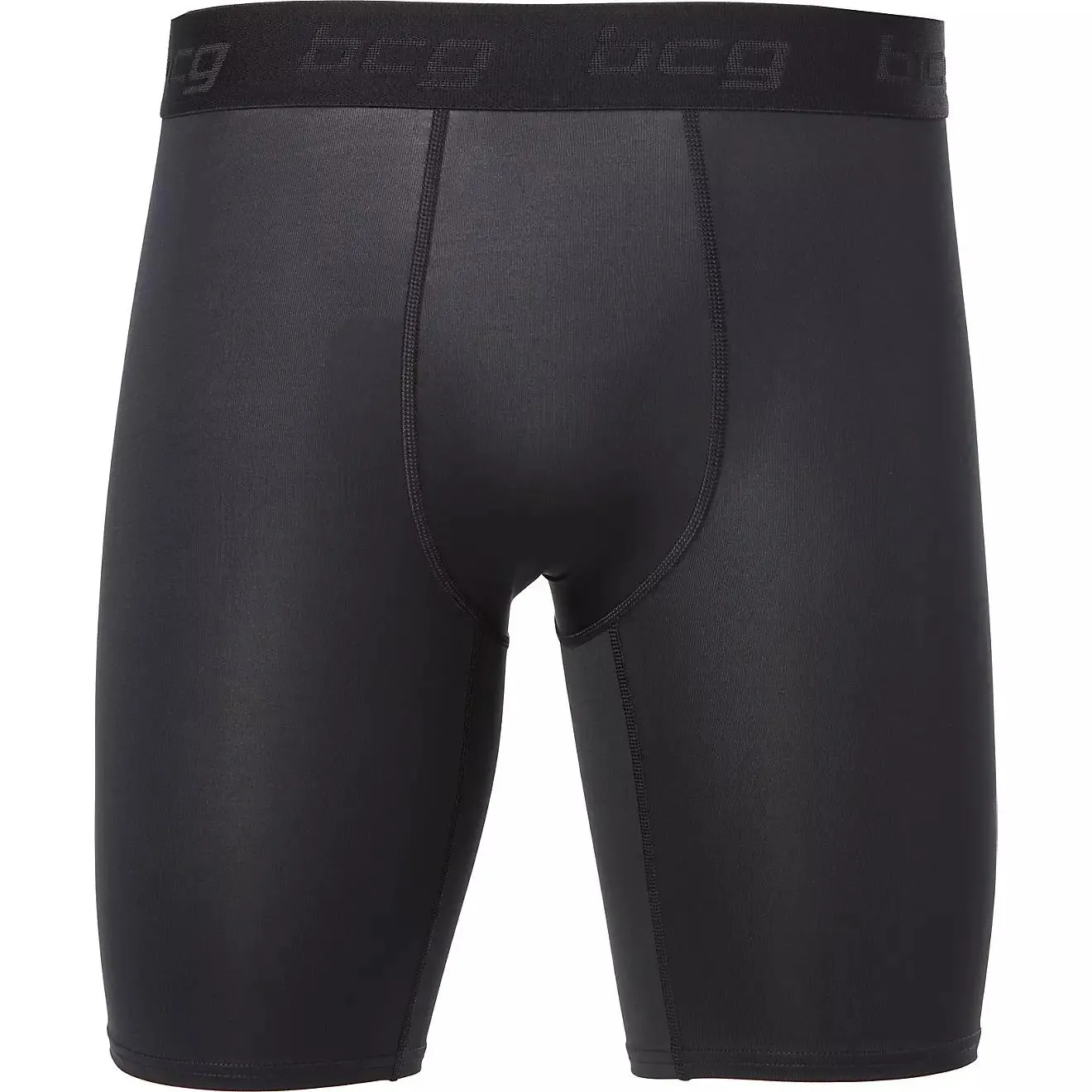 BCG Men's Performance Solid Compression Briefs 9 in