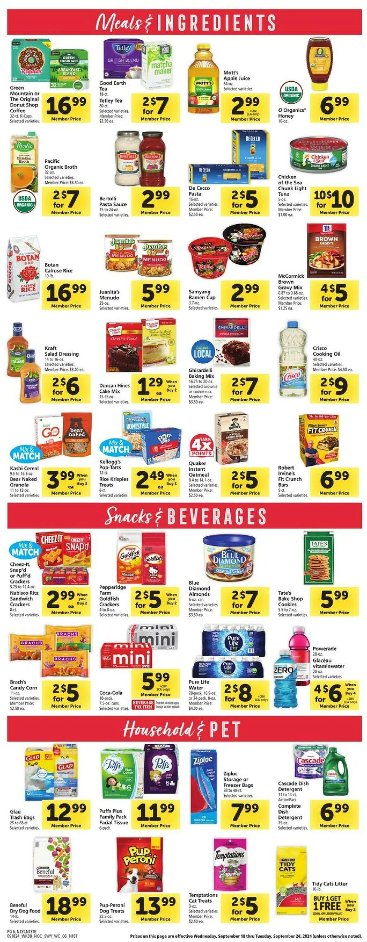 Catálogo de Safeway Current weekly ad 18 de septiembre al 24 de septiembre 2024 - Página 6