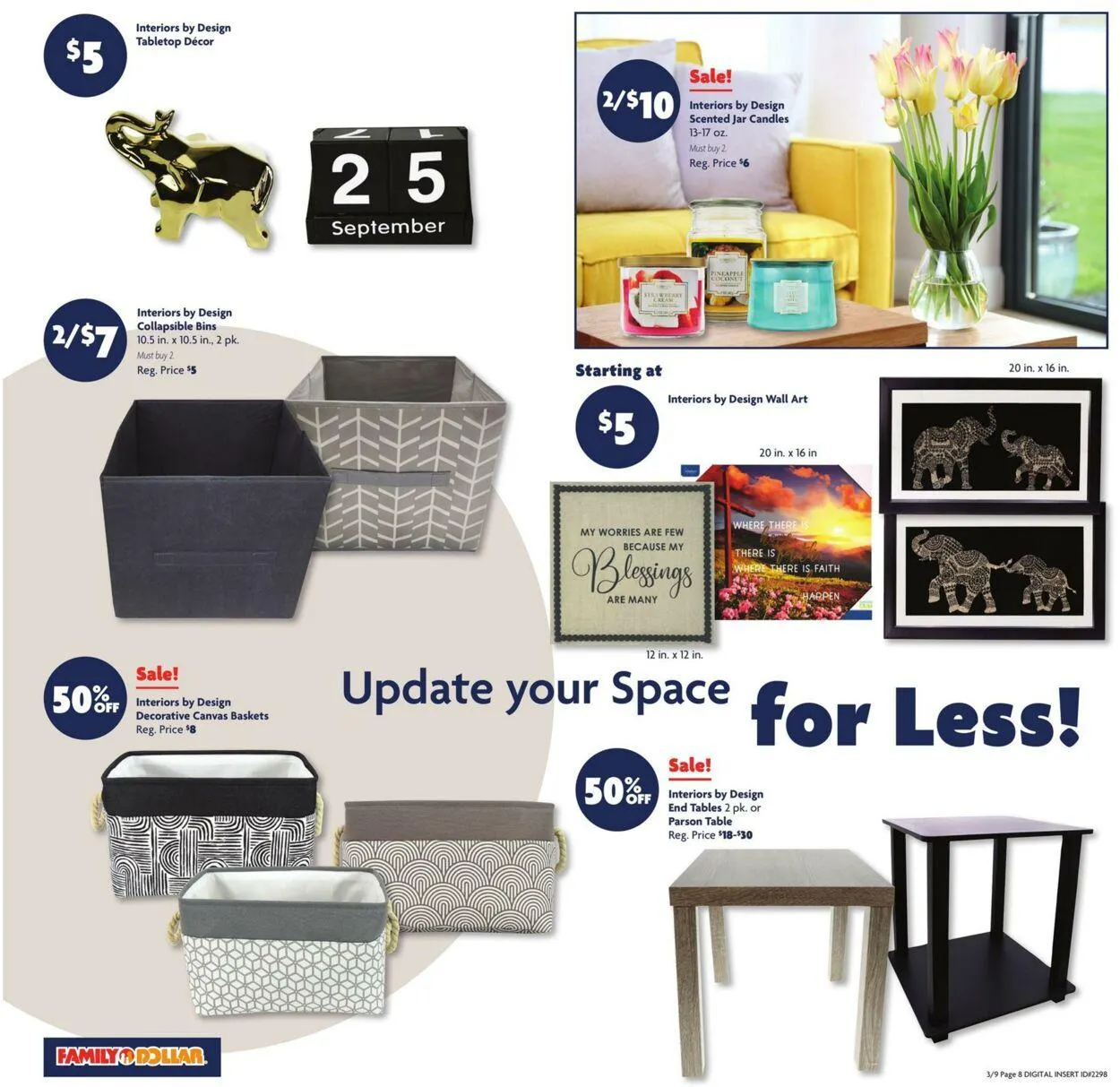 Catálogo de Family Dollar Current weekly ad 9 de marzo al 15 de marzo 2025 - Página 9