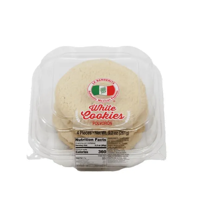 La Banderita White Cookies 9.2 oz, 4 Count