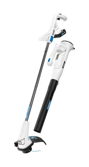 20V 10" String Trimmer & Bazooka Blower Combo Kit