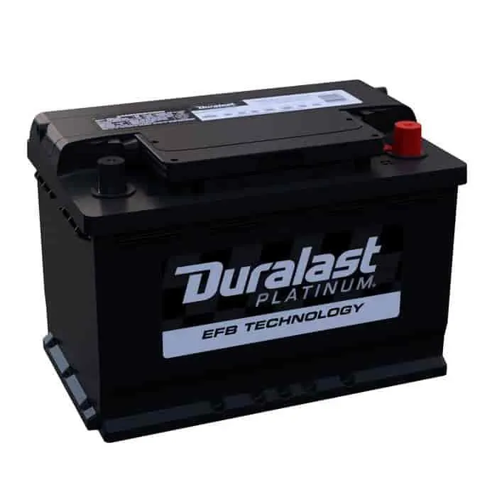 Duralast Platinum Group Size 48 H6 EFB Battery H6-EFB