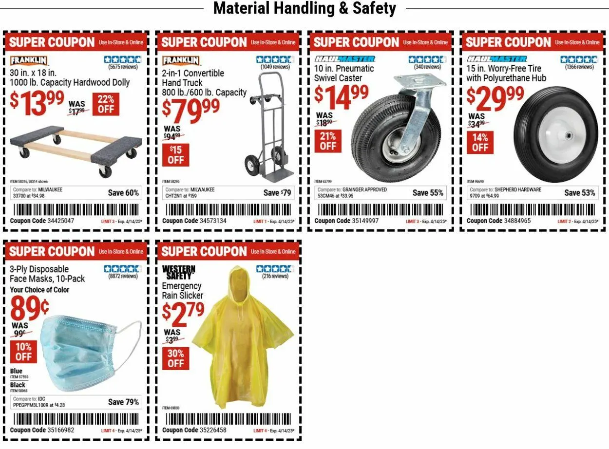 Catálogo de Harbor Freight Current weekly ad 31 de marzo al 9 de abril 2025 - Página 7