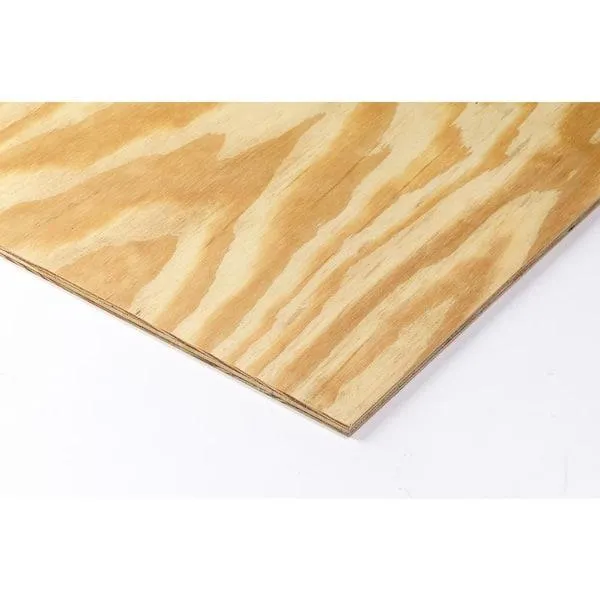 11/32 in. x 4 ft. x 8 ft. Rtd Southern Yellow Pine Plywood Sheathing