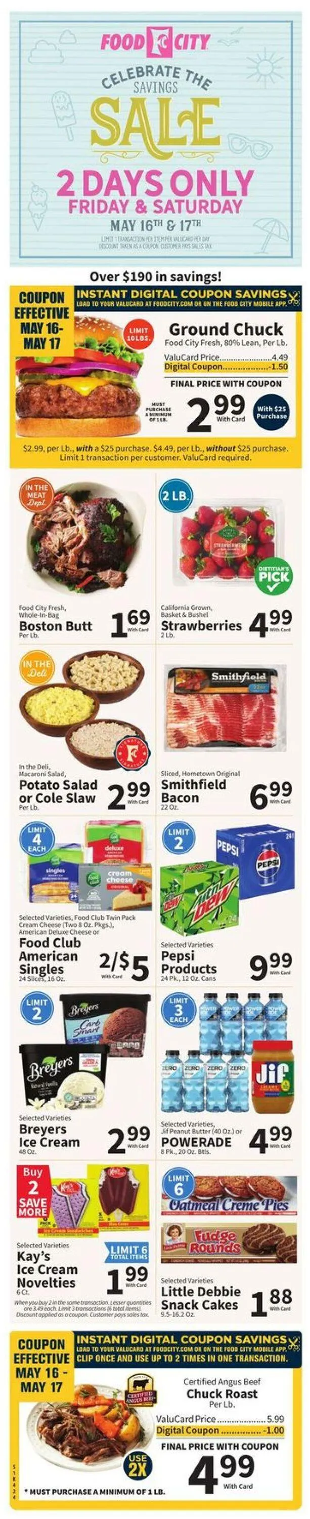 Catálogo de Food City Current weekly ad 14 de mayo al 20 de mayo 2025 - Página 1