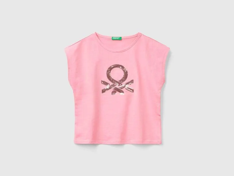 Camiseta de lentejuelas