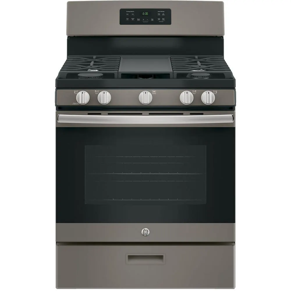 GE Appliances JGBS66EEKES 30" Freestanding Gas Range - Slate