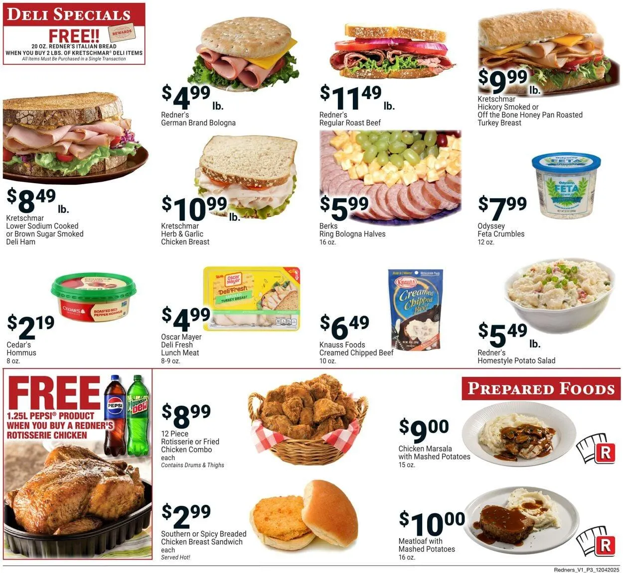 Weekly ad Redner’s Warehouse Market Current weekly ad from December 4 to December 10 2025 - Page 3