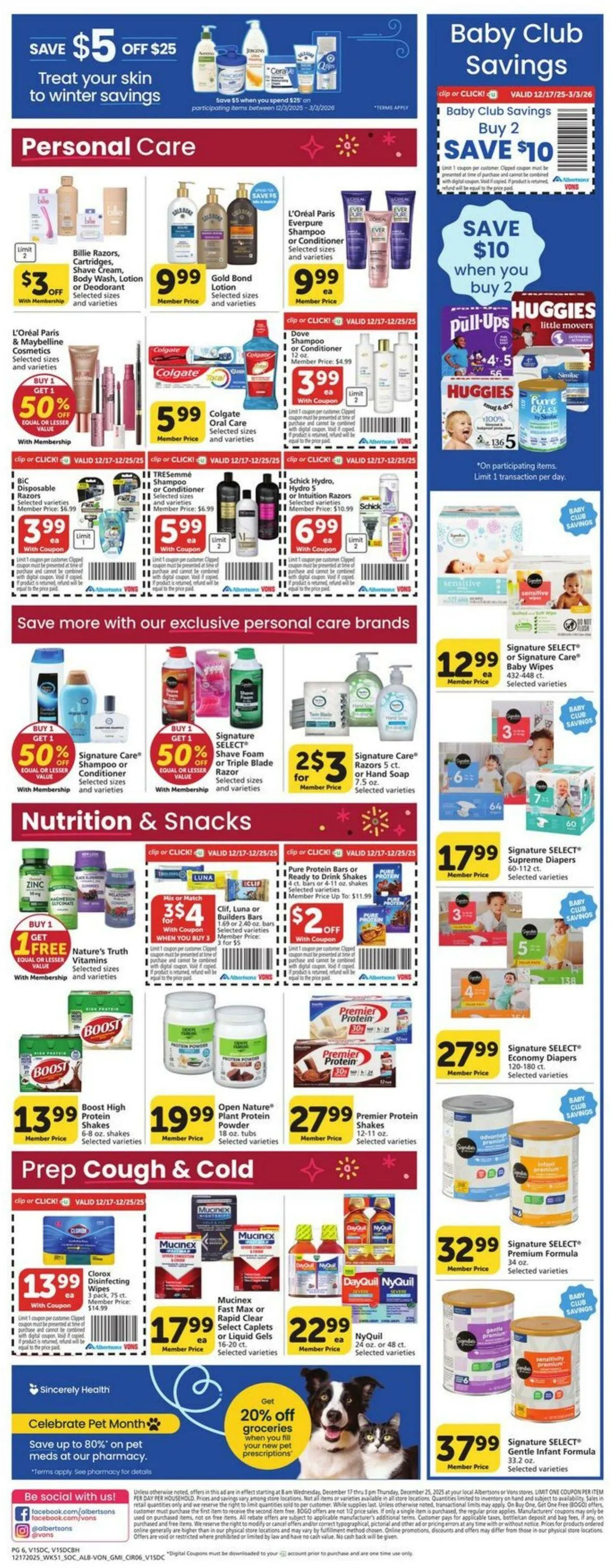 Catálogo de Vons Current weekly ad 17 de diciembre al 25 de diciembre 2025 - Página 7