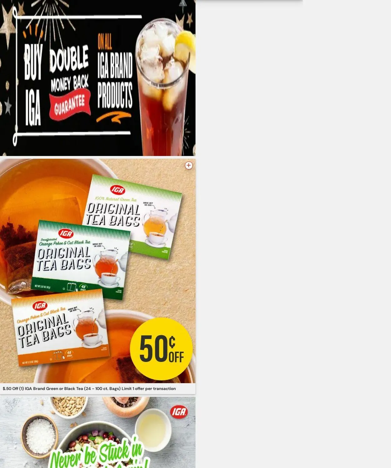 IGA Current weekly ad - 1