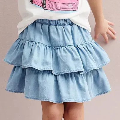 Girls 4-12 Jumping Beans Tiered Scooter Skirt
