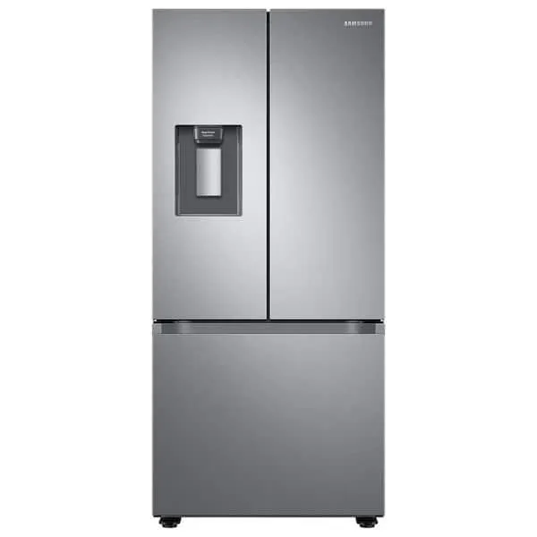 22 cu. ft. 3-Door French Door Smart Refrigerator with Water Dispenser in Fingerprint Resistant Stainless Steel