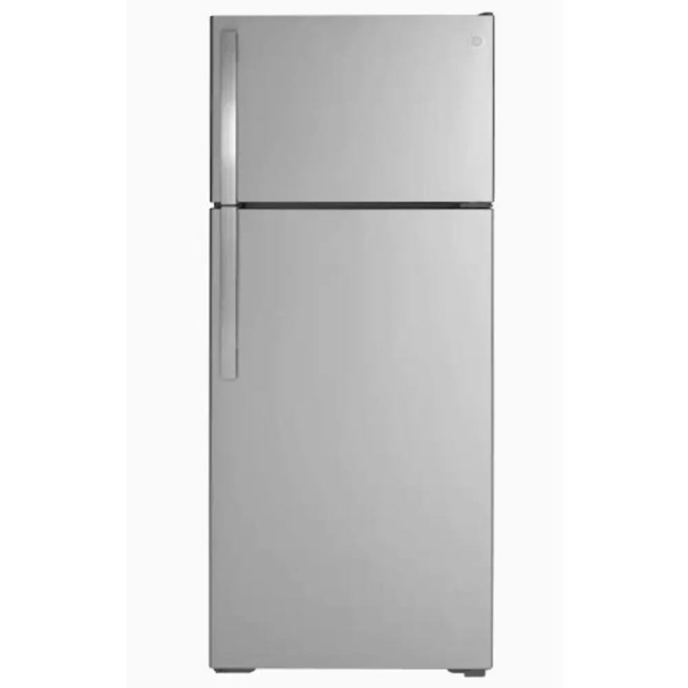GE Appliances GTS17GSNRSS 28" 16.6 cu.ft. Stainless Steel Top Freezer Refrigerator