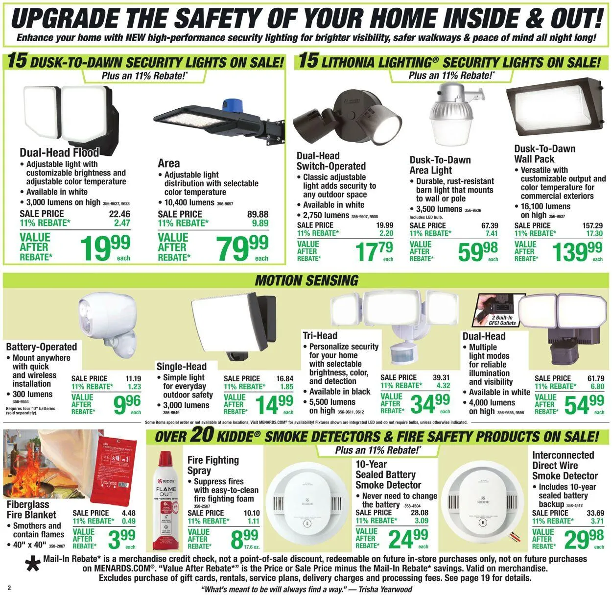 Catálogo de Menards Current weekly ad 22 de abril al 3 de mayo 2026 - Página 1