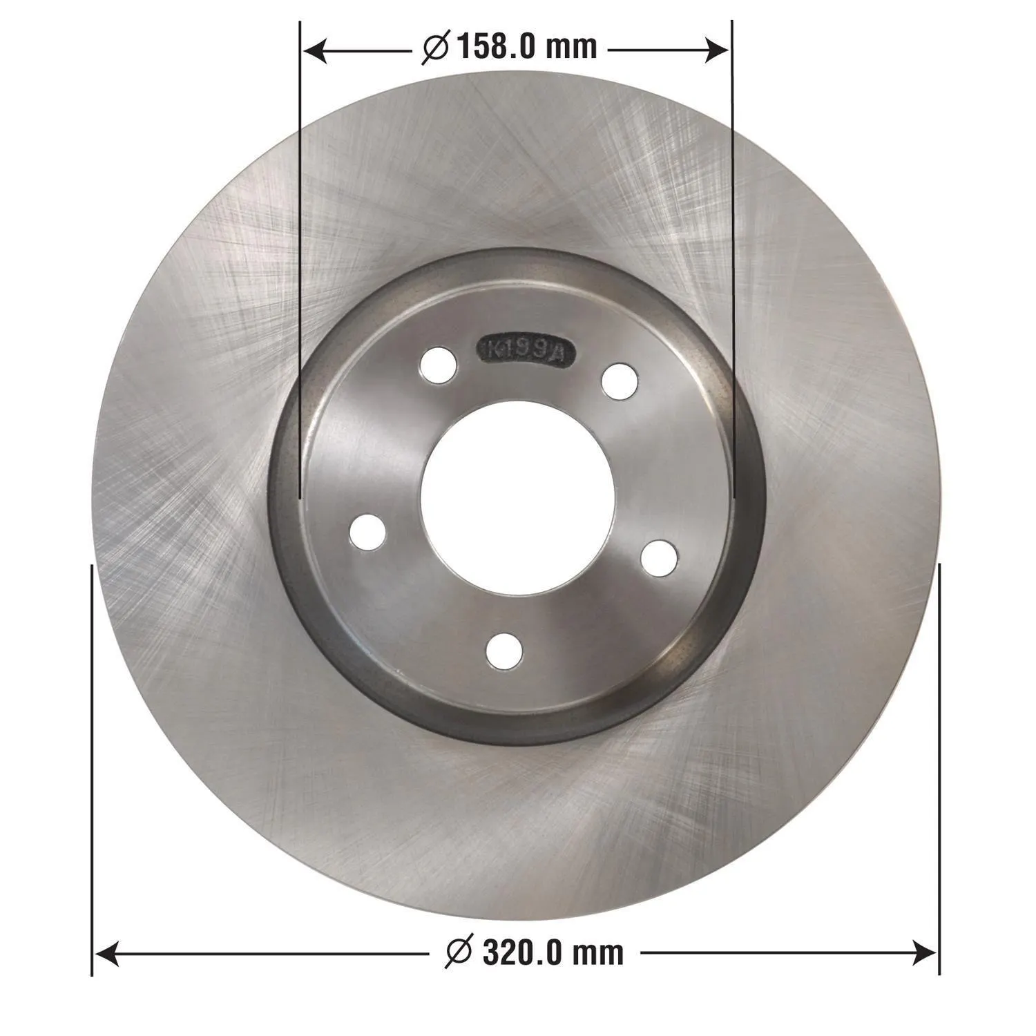 Duralast Disc Brake Rotor 77101