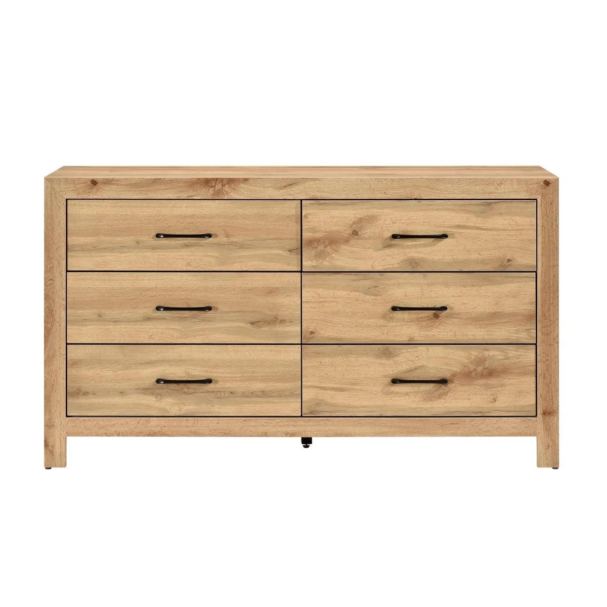 Corbin 58.5" Dresser with 6 Drawers - Brown