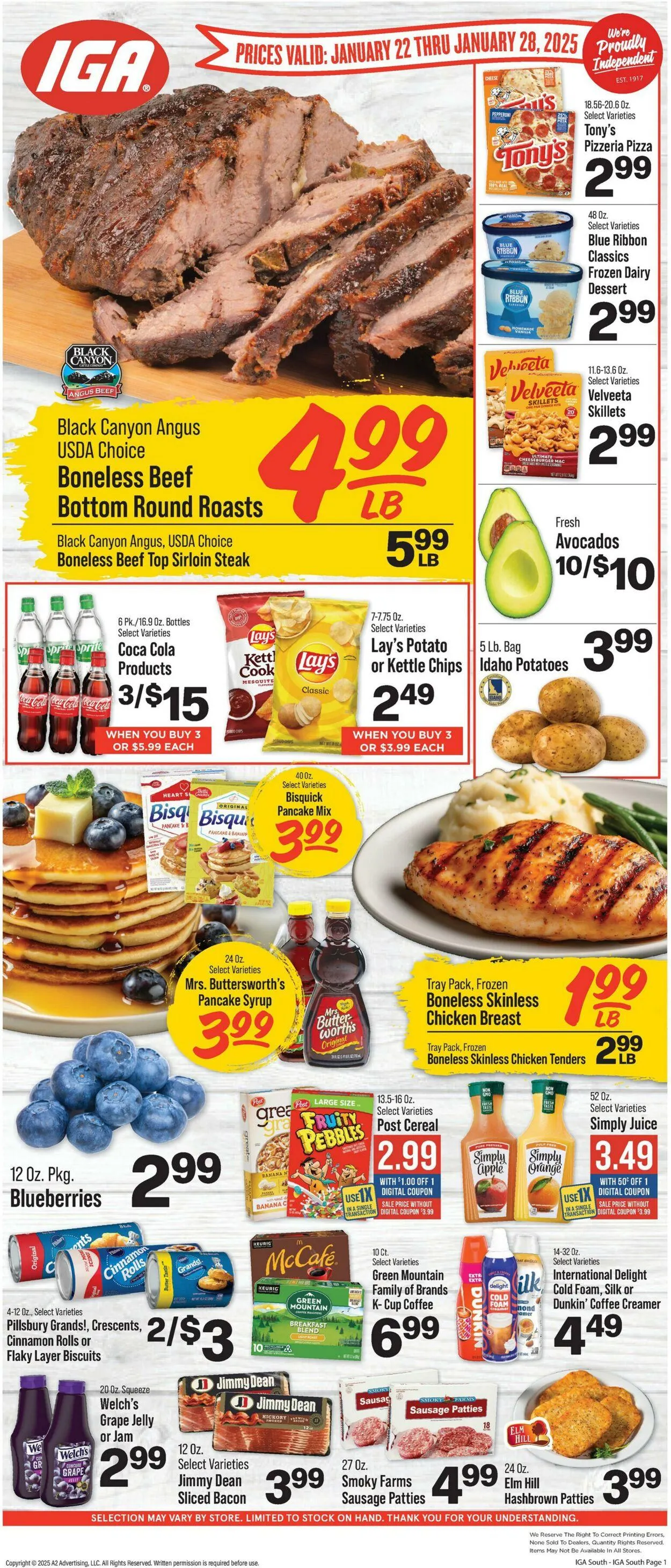 IGA Current weekly ad - 1