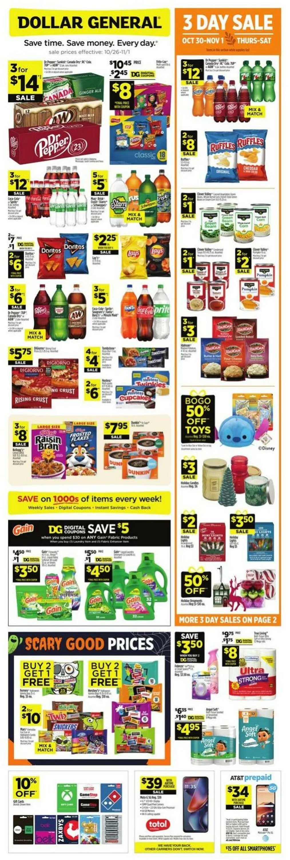 Dollar General Current weekly ad - 1