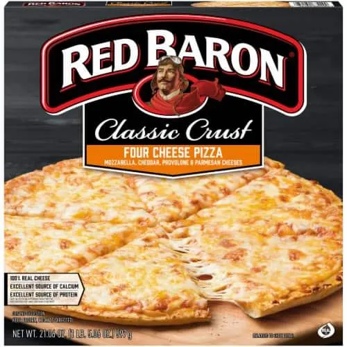Red Baron Four Cheese Classic Crust Frozen Pizza