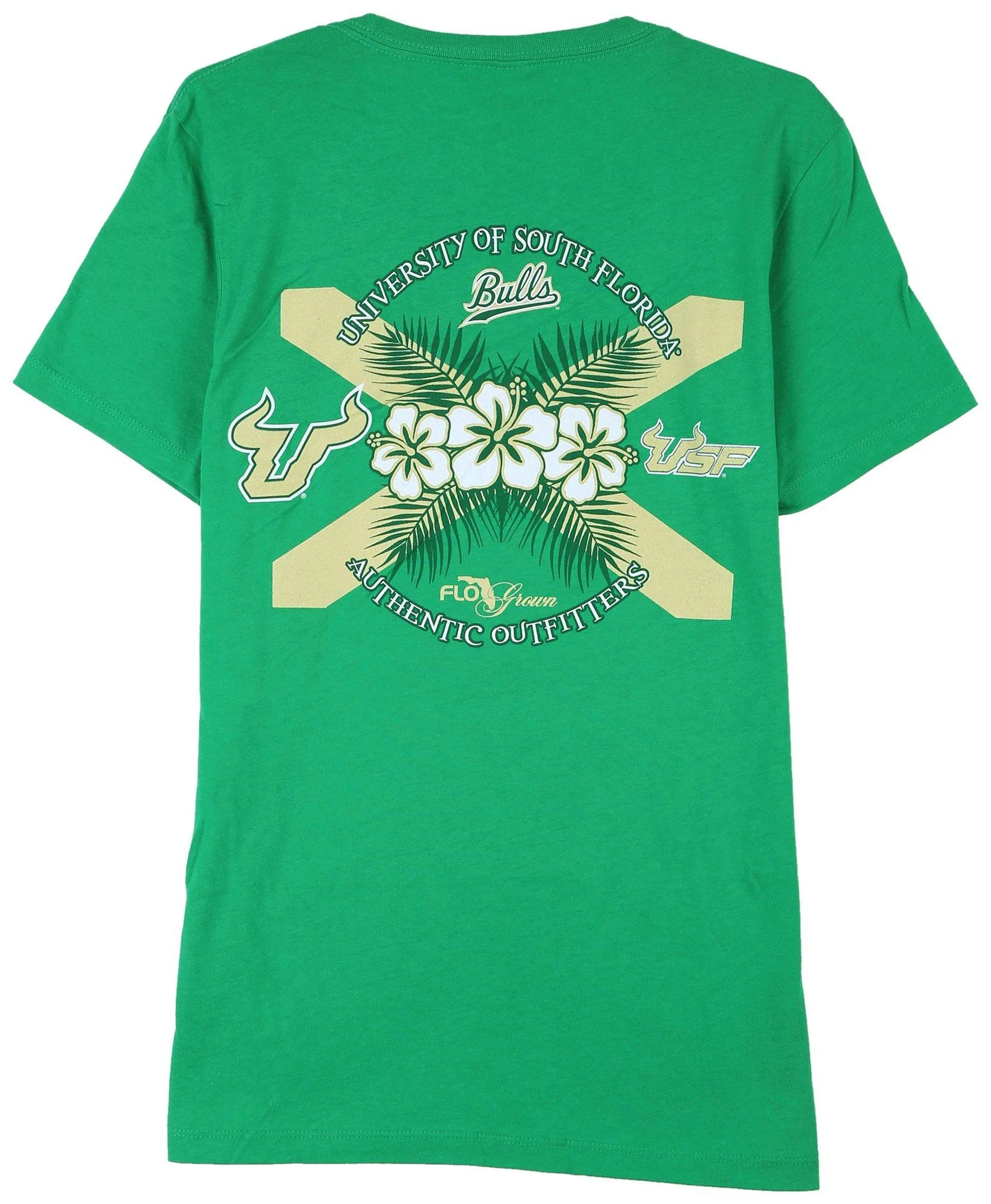 USF Womens Hibiscus Short Sleeve T-Shirt