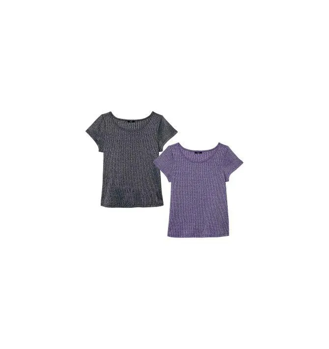 2-Pack Glitter Tees