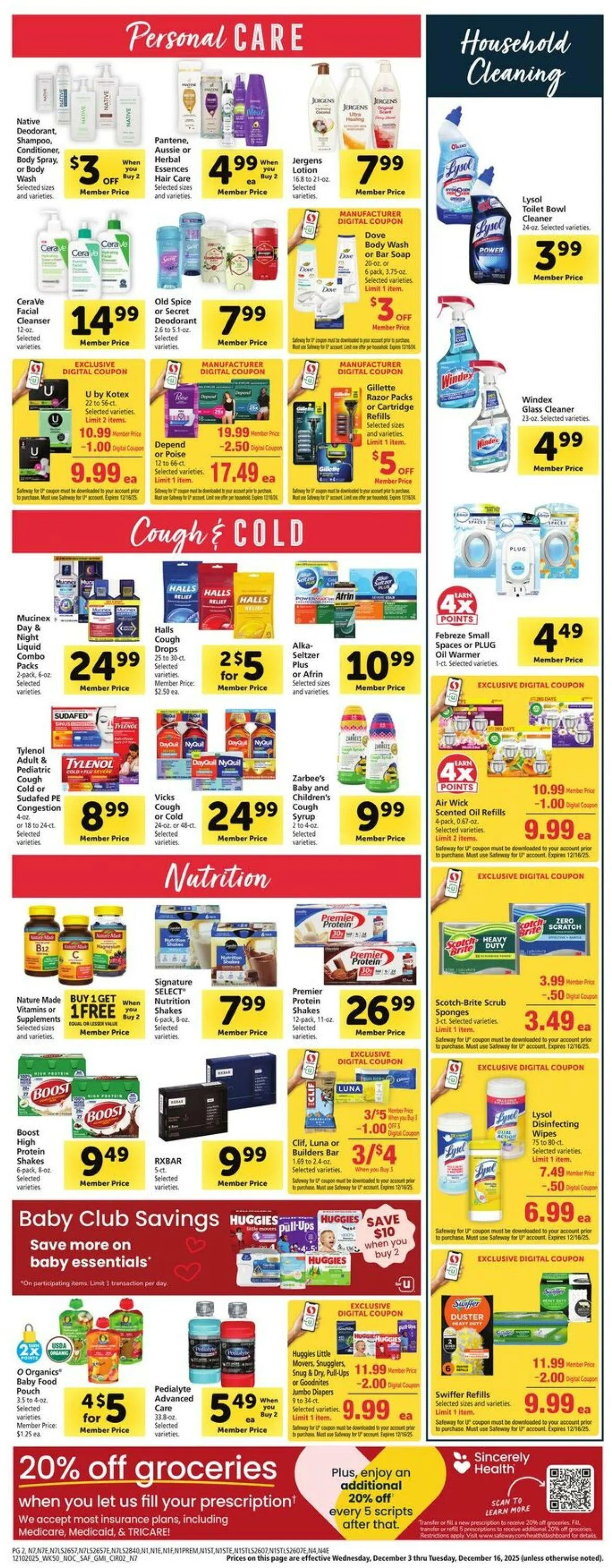 Weekly ad Safeway Current weekly ad from December 10 to December 16 2025 - Page 10