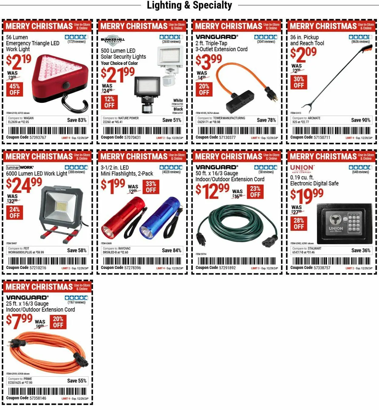 Catálogo de Harbor Freight Current weekly ad 16 de diciembre al 25 de diciembre 2024 - Página 7