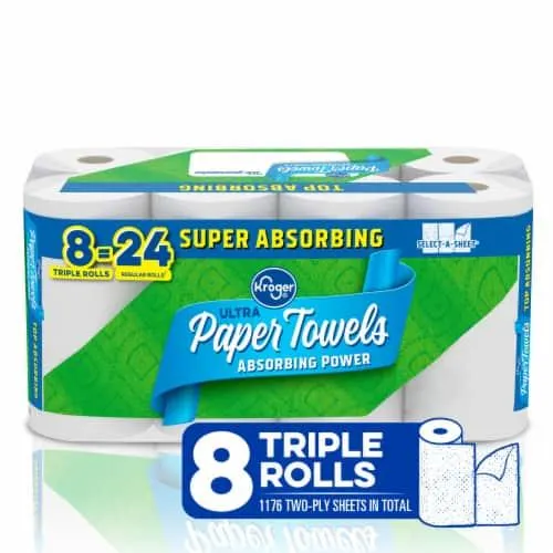 Kroger® Ultra Absorbing Power Paper Towels Triple Rolls