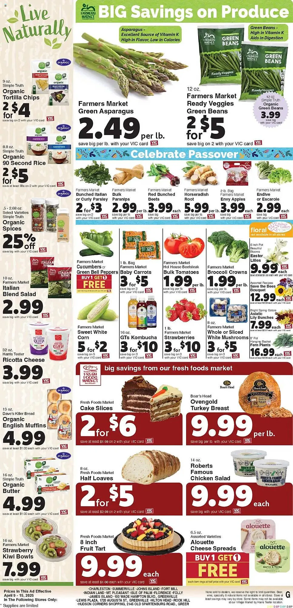 Catálogo de Harris Teeter Weekly Ad 9 de abril al 15 de abril 2025 - Página 13