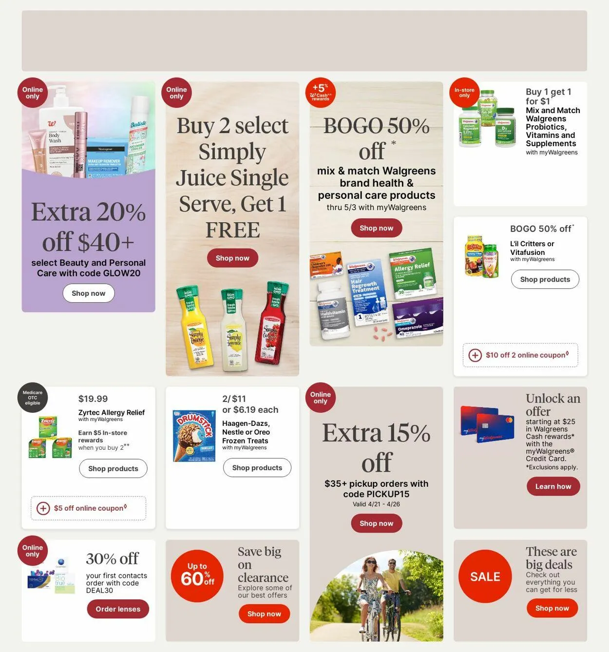 Catálogo de Walgreens Current weekly ad 21 de abril al 30 de abril 2025 - Página 2