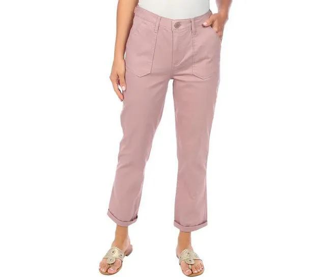 Womens Solid 27 in. Ab-Tech Utility Pants